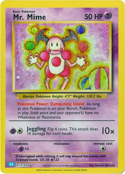 CL: Mr. Mime (Holofoil)