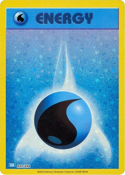 CL: Basic Water Energy (Holofoil)