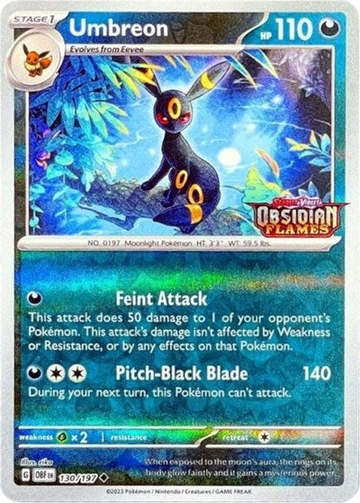 MCAP: Umbreon (Obsidian Flames Stamped) (Reverse Holofoil)