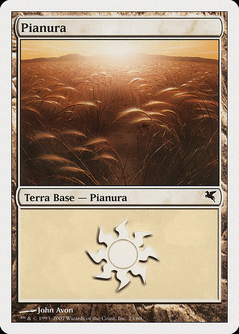 PSAL: Plains (Italian) - "Pianura" (L23)