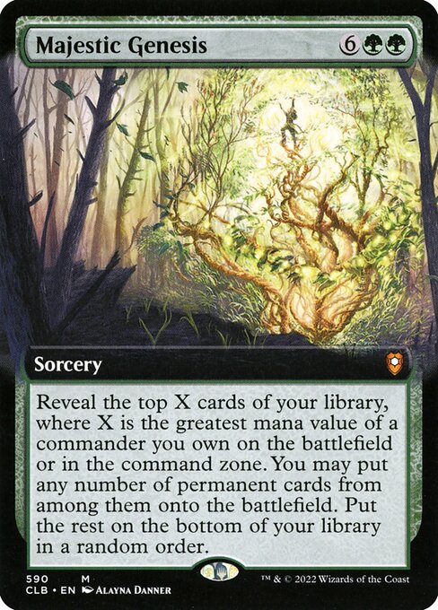 CLB: Majestic Genesis (Extended Art) (Foil)
