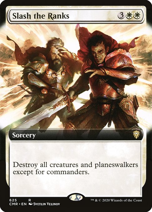 CMR: Slash the Ranks (Extended Art) (Foil)