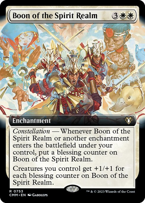 CMM: Boon of the Spirit Realm (Extended Art) (Foil)