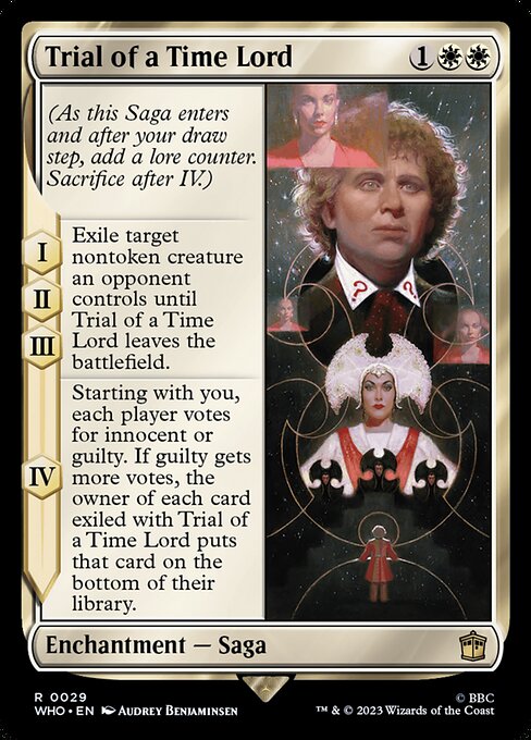WHO: Trial of a Time Lord (Foil)