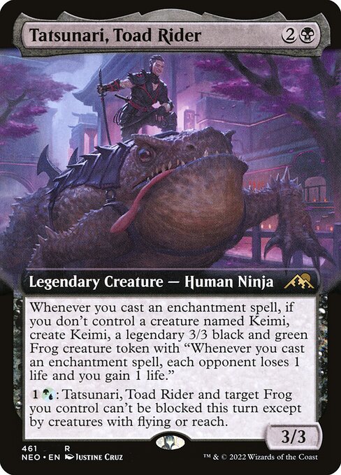 NEO: Tatsunari, Toad Rider (Extended Art) (Foil)