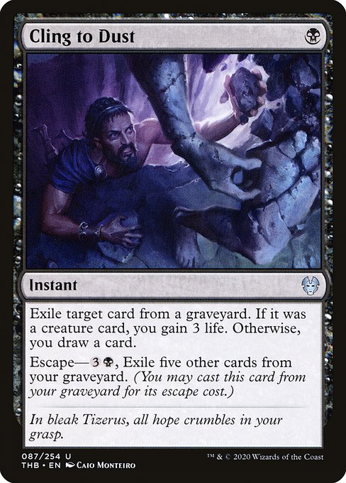 THB: Cling to Dust