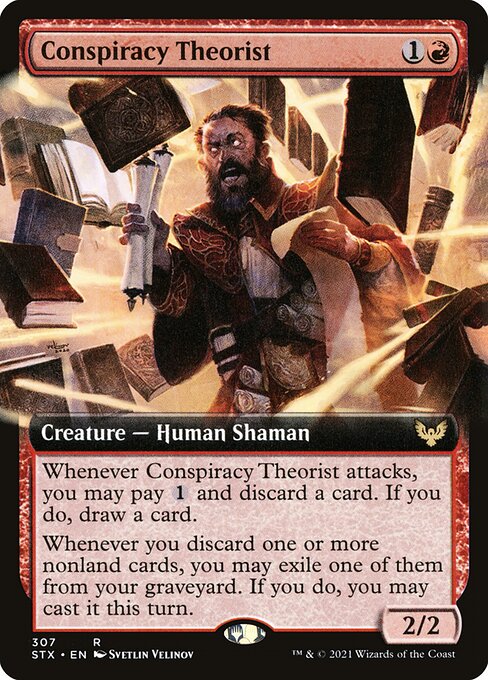 STX: Conspiracy Theorist (Extended Art) (Foil)