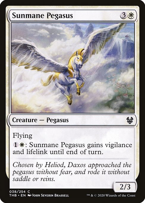 THB: Sunmane Pegasus (Foil)