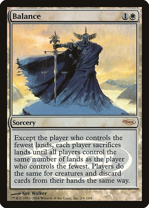 G04: Balance (Foil)