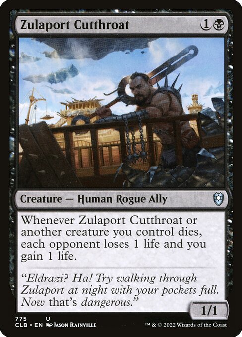 CLB: Zulaport Cutthroat