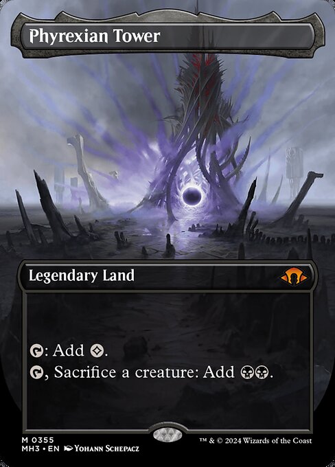 MH3: Phyrexian Tower (Borderless)
