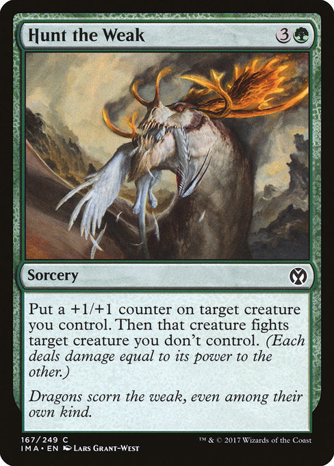 IMA: Hunt the Weak