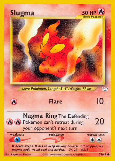 Slugma 53/64 Unlimited Neo Revelation