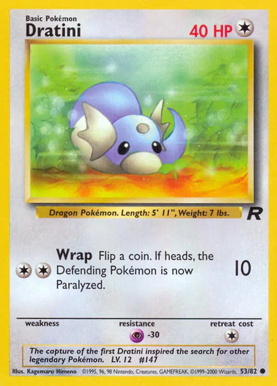 Dratini 53/82 Unlimited Team Rocket