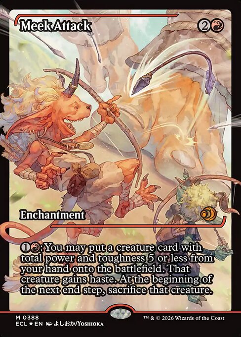 ECL: Meek Attack (0388) (Showcase) (Foil)