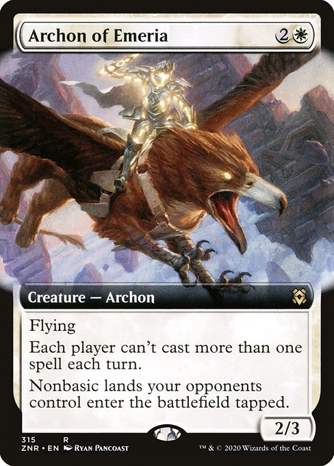 ZNR: Archon of Emeria (Extended Art)