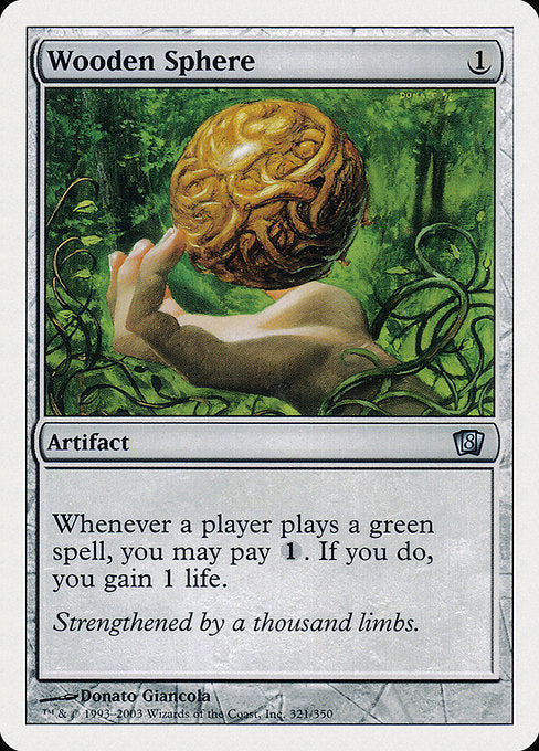 8ED: Wooden Sphere
