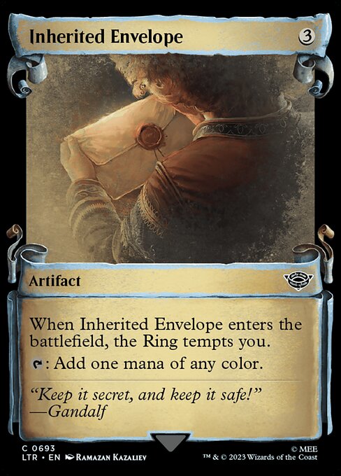 LTR: Inherited Envelope (Showcase Scrolls) (Foil)