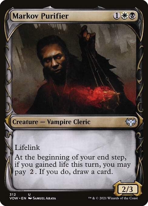 VOW: Markov Purifier (Showcase) (Foil)