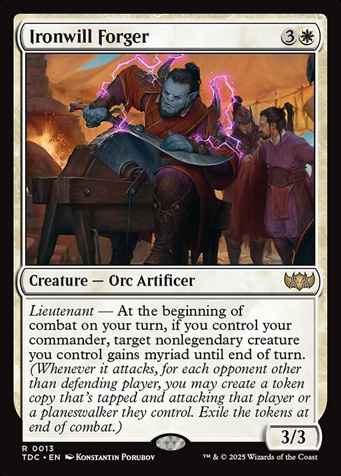 TDC: Ironwill Forger