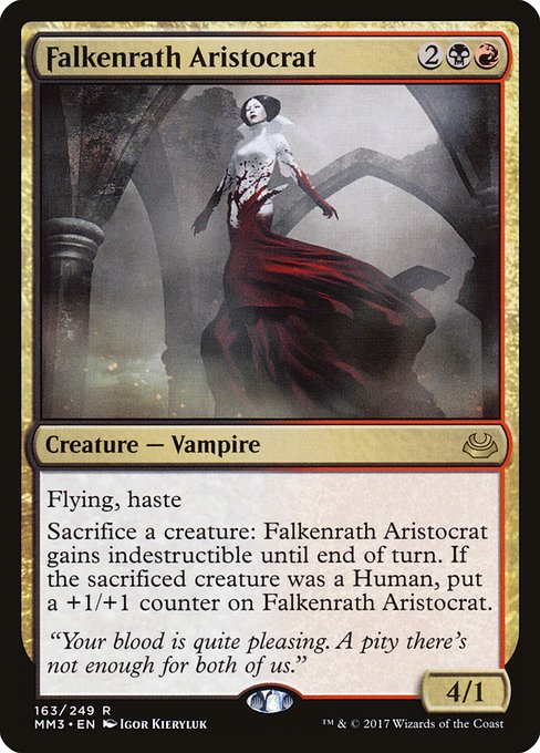 MM3: Falkenrath Aristocrat (Foil)