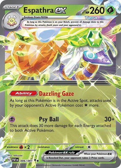 PAF: Espathra ex - 006/091 (Holofoil)