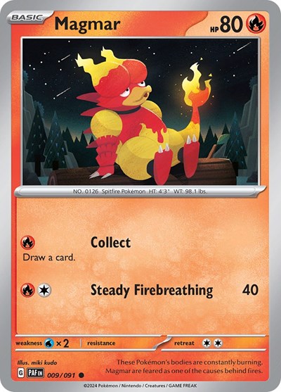 PAF: Magmar (Reverse Holofoil)