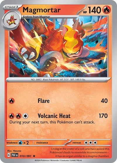 PAF: Magmortar (Reverse Holofoil)