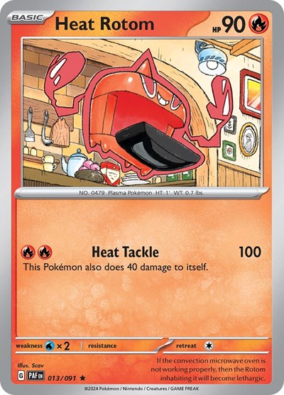 PAF: Heat Rotom (Reverse Holofoil)
