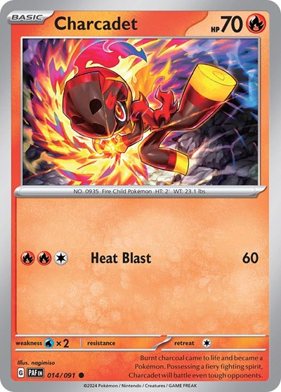 PAF: Charcadet - 014/091 (Reverse Holofoil)