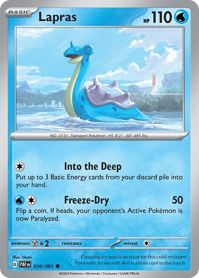 PAF: Lapras