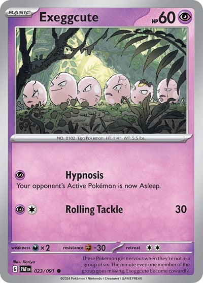 PAF: Exeggcute (Reverse Holofoil)