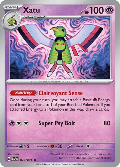 PAF: Xatu - 026/091 (Holofoil)