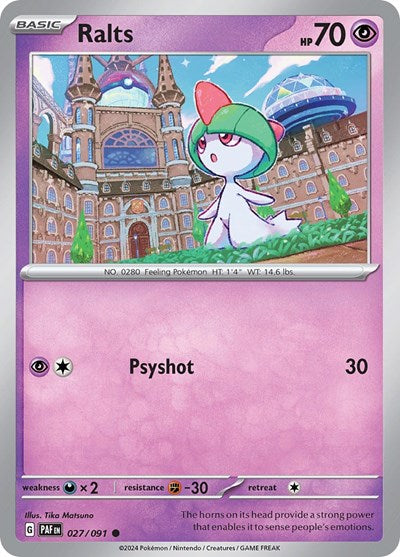 PAF: Ralts - 027/091