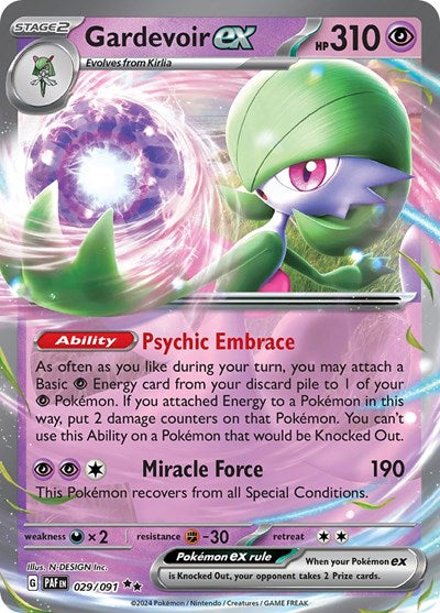 PAF: Gardevoir ex - 029/091 (Holofoil)