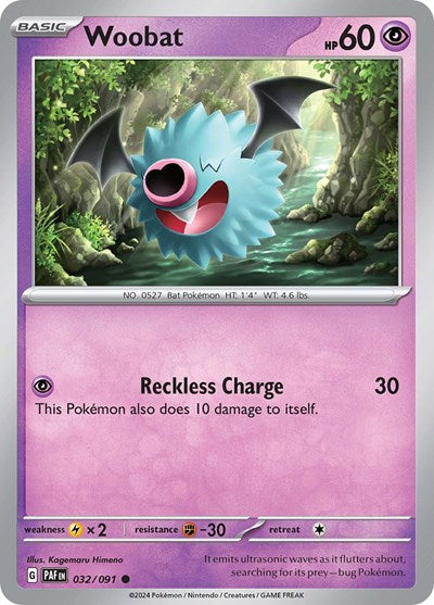 PAF: Woobat