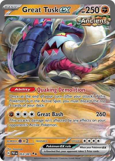 PAF: Great Tusk ex (Holofoil)