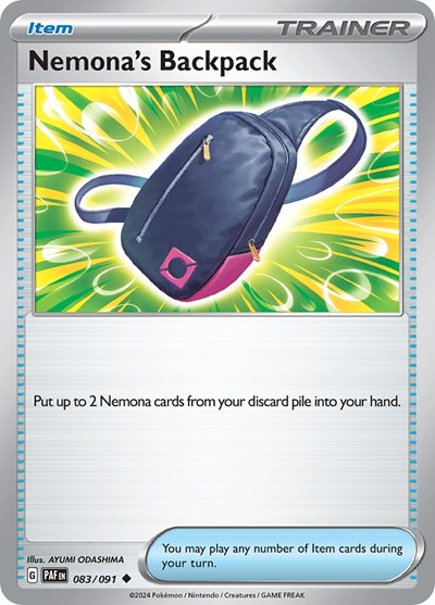 PAF: Nemona's Backpack (Reverse Holofoil)