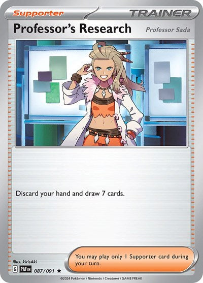 PAF: Professor's Research - 087/091 (Reverse Holofoil)
