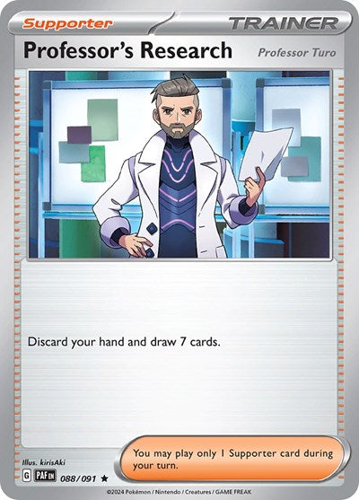PAF: Professor's Research - 088/091 (Holofoil)