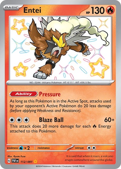 PAF: Entei (Holofoil)