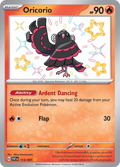PAF: Oricorio (Holofoil)