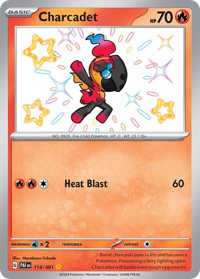 PAF: Charcadet - 114/091 (Holofoil)