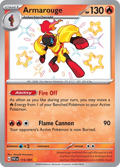 PAF: Armarouge - 115/091 (Holofoil)