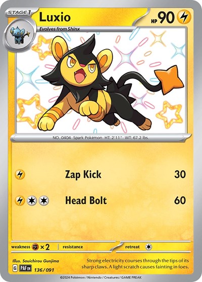 PAF: Luxio (Holofoil)