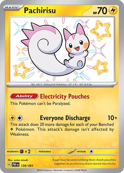 PAF: Pachirisu (Holofoil)