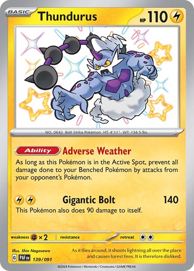 PAF: Thundurus (Holofoil)