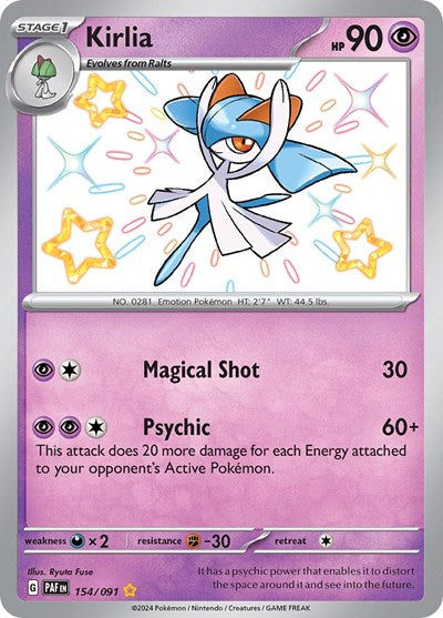PAF: Kirlia - 154/091 (Holofoil)