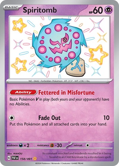 PAF: Spiritomb (Holofoil)