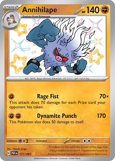 PAF: Annihilape - 171/091 (Holofoil)
